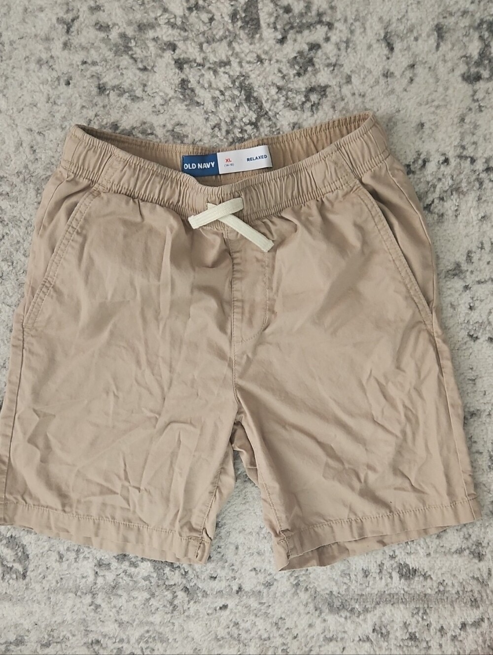 Old Navy Boy’s Beige Drawstring Casual Shorts